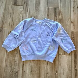 Vintage Havana Smiley Face Sweatshirt (girl)